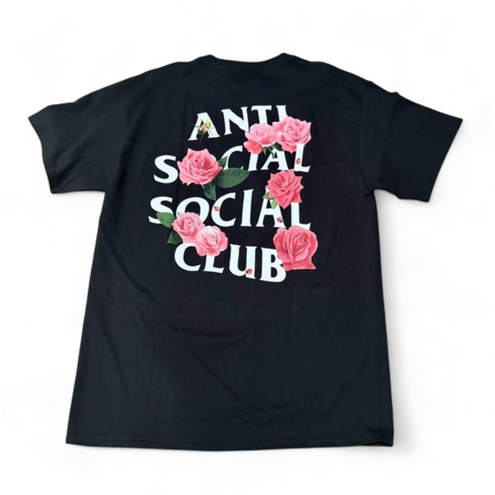 Anti Social Club Smells Bad Black Shirt -Size Large